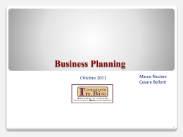 il Business Plan