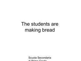 My Bread, My Country Diario di Bordo