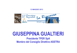 ASSTRA Gualtieri Bologna 2013