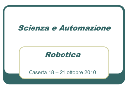 Scienza e Automazione Robotica