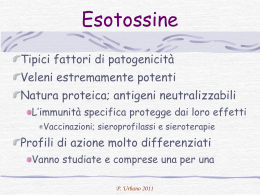 Esotossine - Fondazione Italiana per lo Studio del Fegato