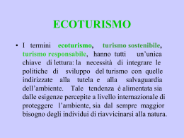 ECOTURISMO - E. Mattei