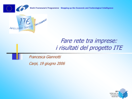 Le opportunit&agrave; della ricerca internazionale: i risultati del