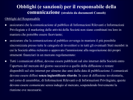 La comunicazione di crisi - Scienze Politiche, Economiche e Sociali