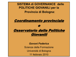 Tavolo delle Politiche Giovanili