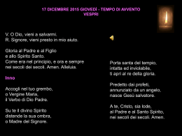 secondi vespri - Atma-o