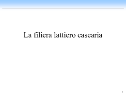 dati Ismea Osservatorio latte 2001