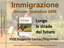 Dossier 2008 - Migranti Torino