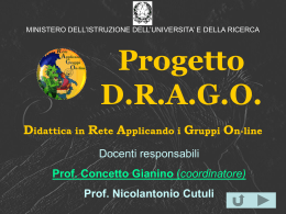 Progetto D.R.A.G.O. - Torna a Istruzione.it