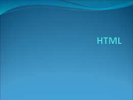 HTML2 - IIS Cartesio Luxemburg