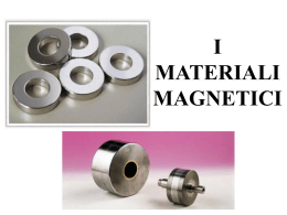7 - I materiali magnetici