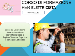 Corso per steward - Consulta Lavoro Siena