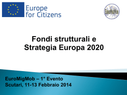 9.Fondi Strutturali e Strategia Europa 2020