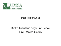 D.T. Enti Locali - tributi comunali.