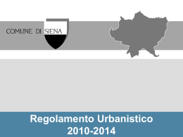Diapositiva 1 - Comune di Siena