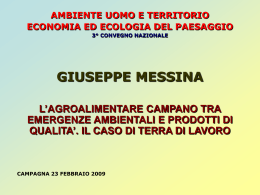 Diapositiva 1 - Giuseppe Messina