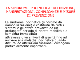 la sindrome ipocinetica: definizione, manifestazioni
