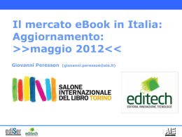 Il mercato eBook in Italia