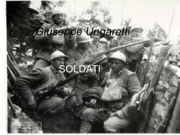 " Soldati" di G. Ungaretti