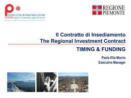 Contratto di Insediamento