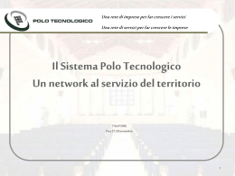 Paolo Alderigi Responsabile Progetti ICT Polo Navacchio S.p.A.