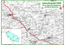 Cartina NaturOlimpiadi