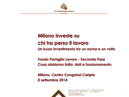 Diapositiva 1 - Chiesa di Milano