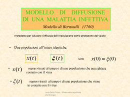 Bernoulli - Dipartimento di Matematica