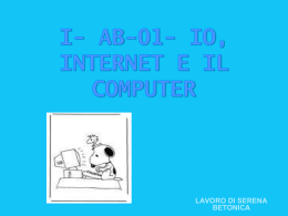 I-AB-01- IO, INTERNET E IL COMPUTER