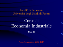 Nessun titolo diapositiva - Dipartimento di Economia