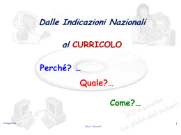 Scelte didattico organizzative - Donatella Diacci