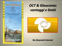 Oct e Glaucoma : Vantaggi e Limiti - Napoli - 6-12-2013
