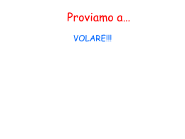 Proviamo a VOLARE