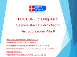 Il progetto (ppt 11,6 Mb) - Citt&agrave; Metropolitana di Torino