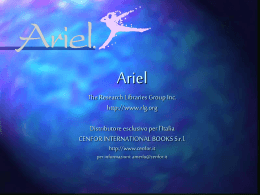 Presentazione Ariel Versione 2