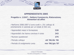Diapositiva 1 - Cescot Pesaro