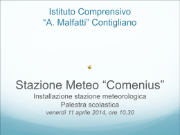 Presentazione di PowerPoint - Istituto Comprensivo "Antonio Malfatti"