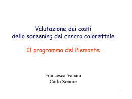 F. Vanara, C. Senore
