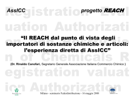 REACH - AssICC