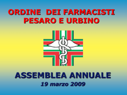 ORDINE DEI FARMACISTI di Pesaro e Urbino