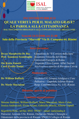 Diapositiva 1 - AUSL Romagna Rimini