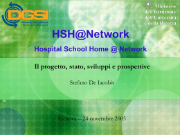Il progetto HSH Network - Istituto per le Tecnologie Didattiche