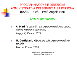 MARI-slides- corso - 2014