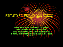 Marco A. - Istituto salesiano Don Bosco