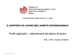 Le retribuzioni convenzionali