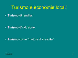 I sistemi turistici locali - Polo Enogastronomico Piemontese