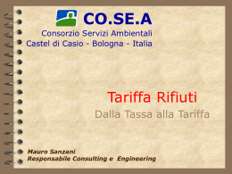 Tariffa Rifiuti