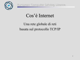internet - Liceo B Croce