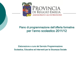 Istituzione dell`indirizzo tecnico