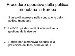 Lezione BCE